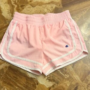 Champion girls Light Pink Athletic Shorts